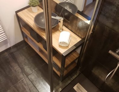 Salle de bain Le Chalet du Leman Yvoire Location Vacances